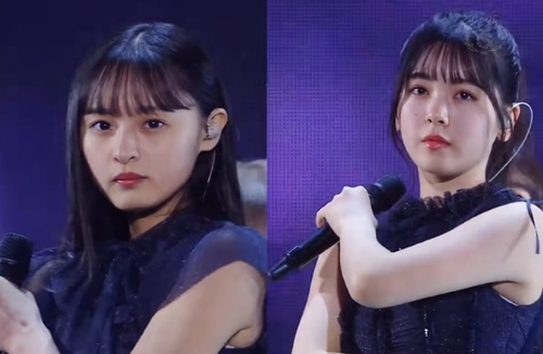 ライブ終わりの3期生に加わる遠藤さくらちゃんと5期生に加わる矢田萌華ちゃん！！！【乃木坂46】
 | アイドルまとめ速報 ドル速(ピックアップ3)