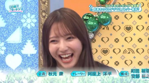 【朗報】齋藤飛鳥、前屈みで完全に見えてる動画が拡散されてしまう・・・
 | アイドルまとめ速報 ドル速(ピックアップ6)